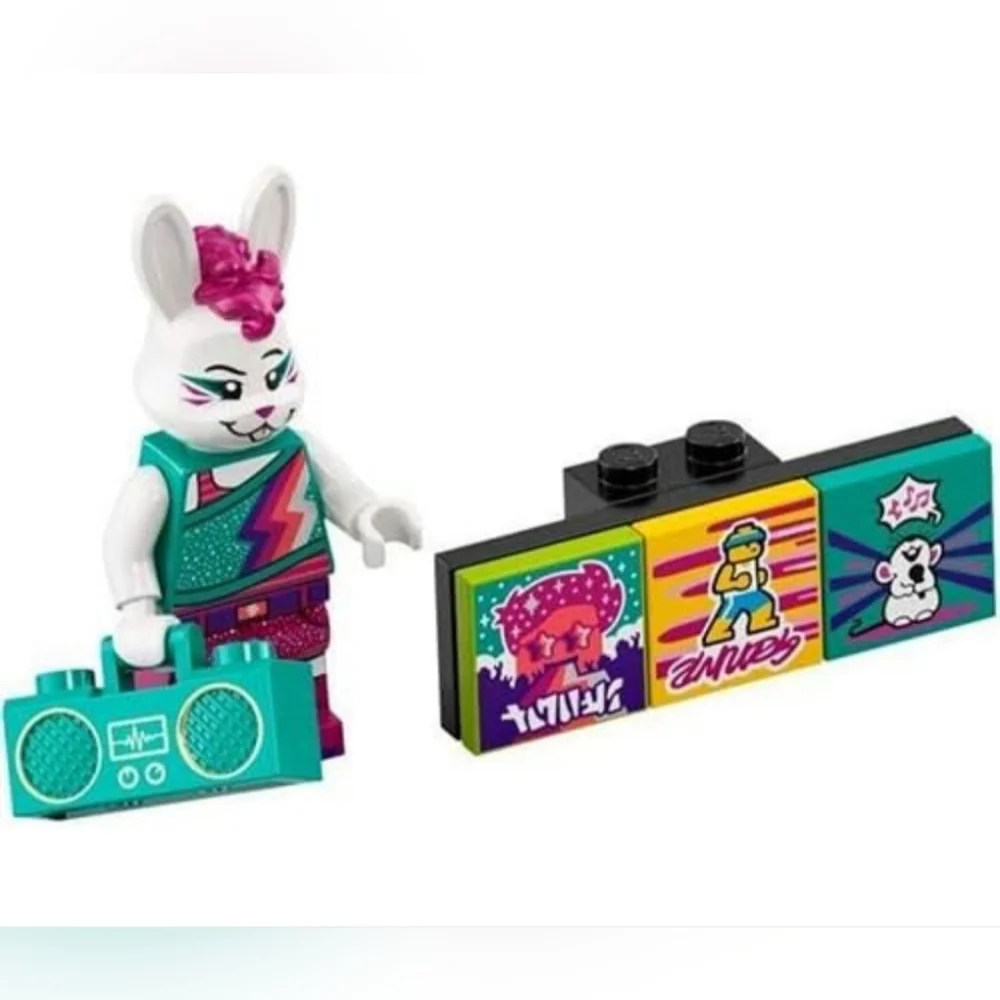 Lego Vidiyo 43101 Bunny Dancer Minifigure NWT Building Toy Set Series 1 Bandmate